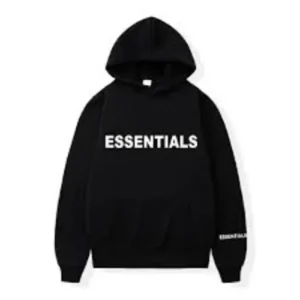 Essentials Black Hoodie