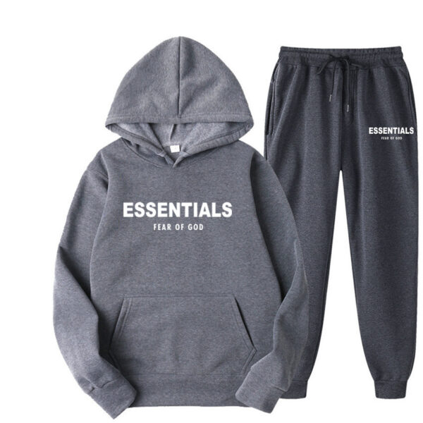 Essentials Hoodie Dark TrackSuit