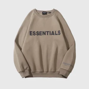 Essentials Long Sleeve Sweatshirt Brown