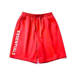 Red Essentials shorts